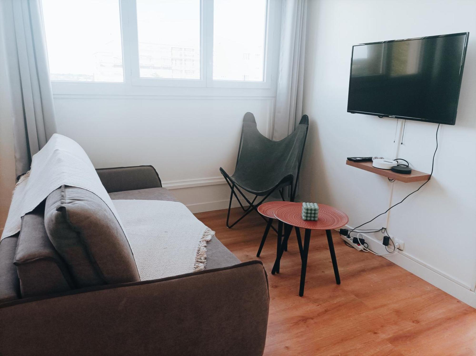 Bel Appartement Tout Equipe Le Mans Luaran gambar